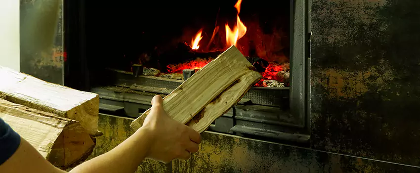 Wood Stove Heat Resistant Wall Repair in Stratford, Ontario