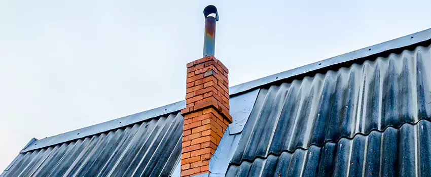 Aluminium Chimney Flashing Repair in Stratford, ON