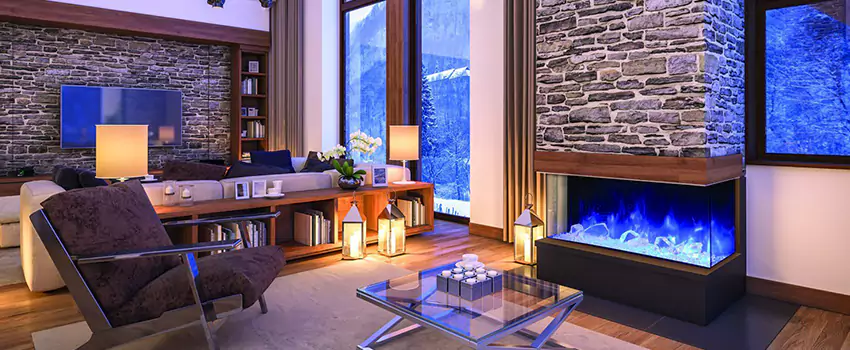 Dynamic Flame Color Fireplace Installation in Stratford, ON