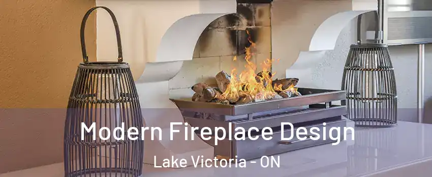  Modern Fireplace Design Lake Victoria - ON