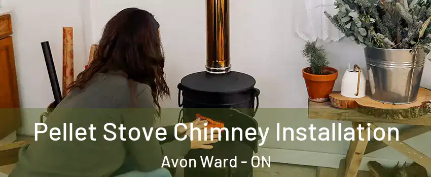  Pellet Stove Chimney Installation Avon Ward - ON