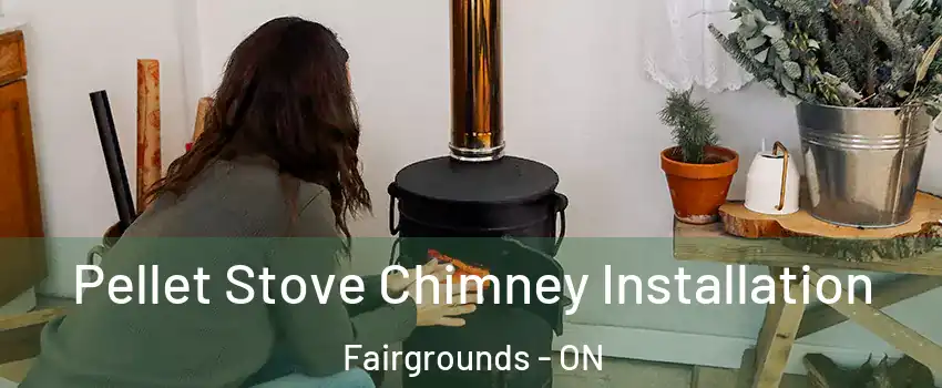  Pellet Stove Chimney Installation Fairgrounds - ON