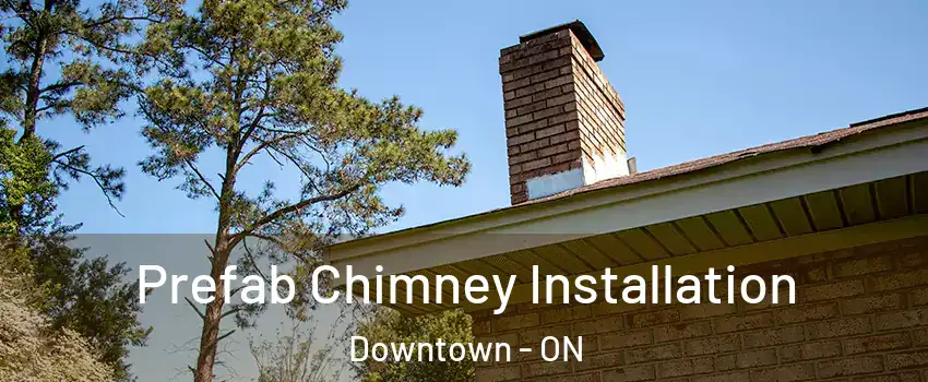  Prefab Chimney Installation Downtown - ON