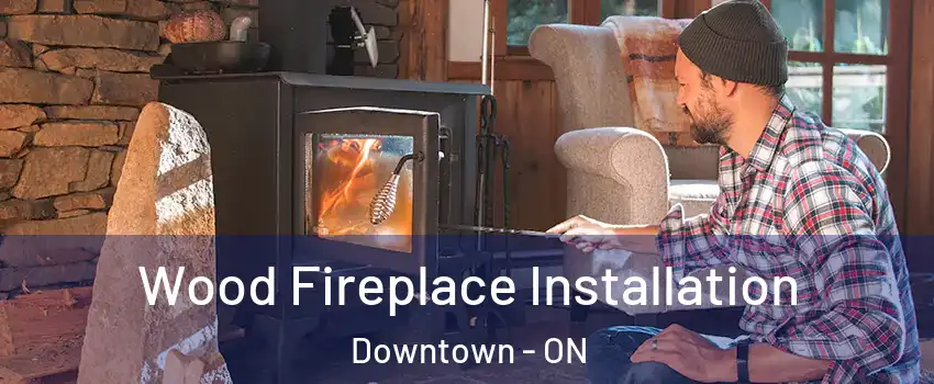  Wood Fireplace Installation Downtown - ON
